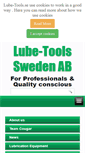 Mobile Screenshot of lube-tools.se