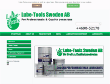 Tablet Screenshot of lube-tools.se